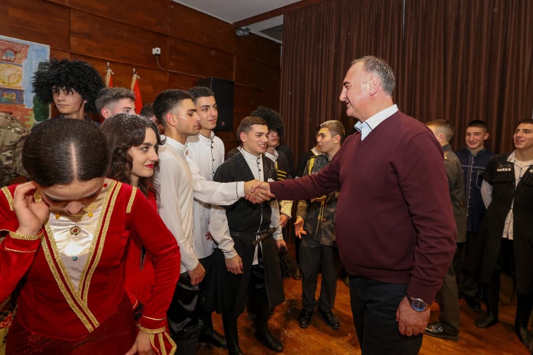 კადეტთა სამხედრო ლიცეუმში საახალწლო ღონისძიება გაიმართა