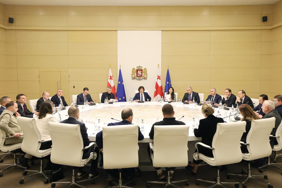 ირაკლი კობახიძე სასურსათო პროდუქციის ფასებთან დაკავშირებით მოქმედი სამთავრობო საკოორდინაციო კომისიის ფორმატში ქართველ მწარმოებლებს შეხვდა   