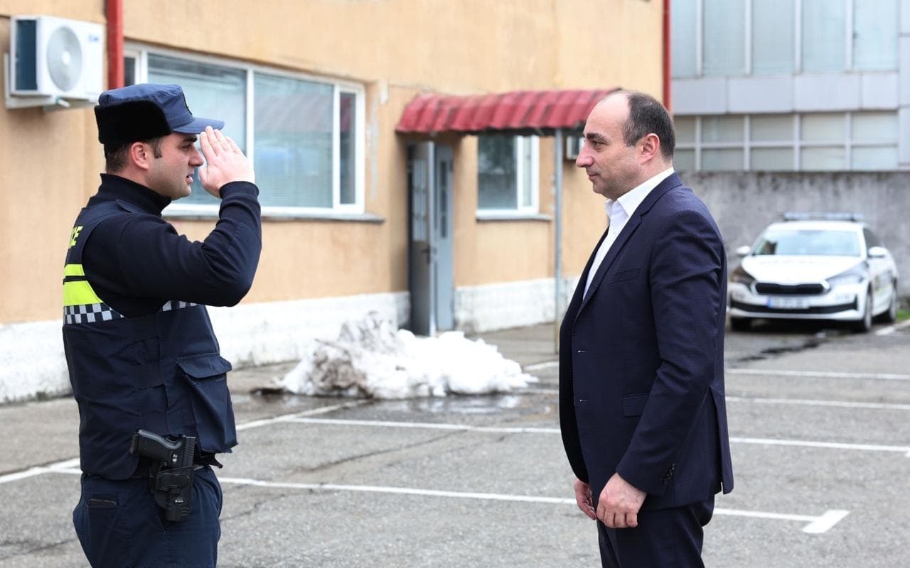 Geladze said the ministry would continue efforts to improve both the social welfare and working conditions of its employees