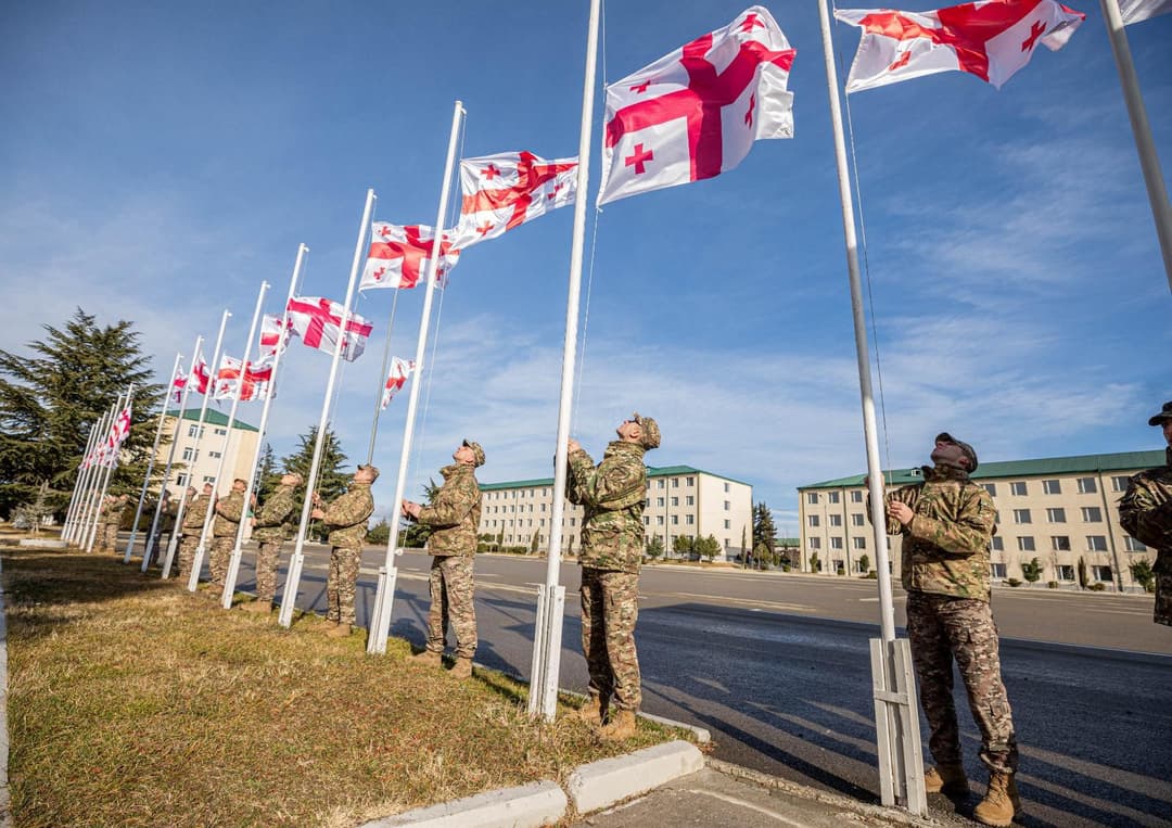 Georgia marks state flag day 