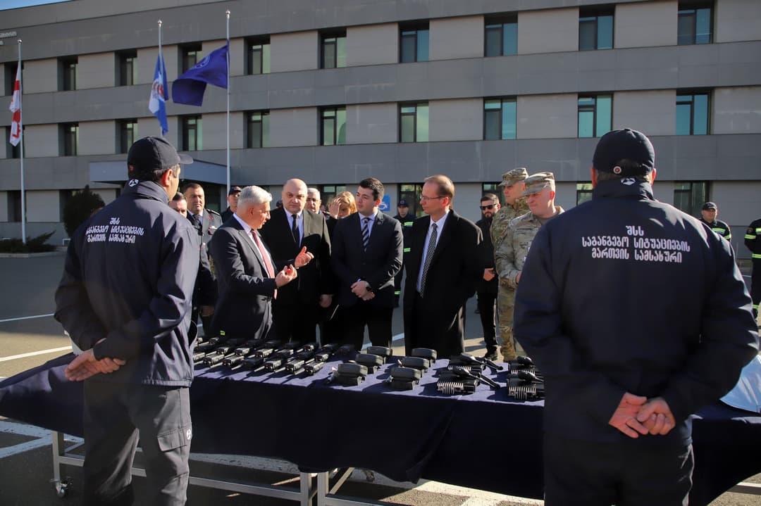 US military group donates emergency equipment worth $234,150 to Georgia’s Interior Ministry