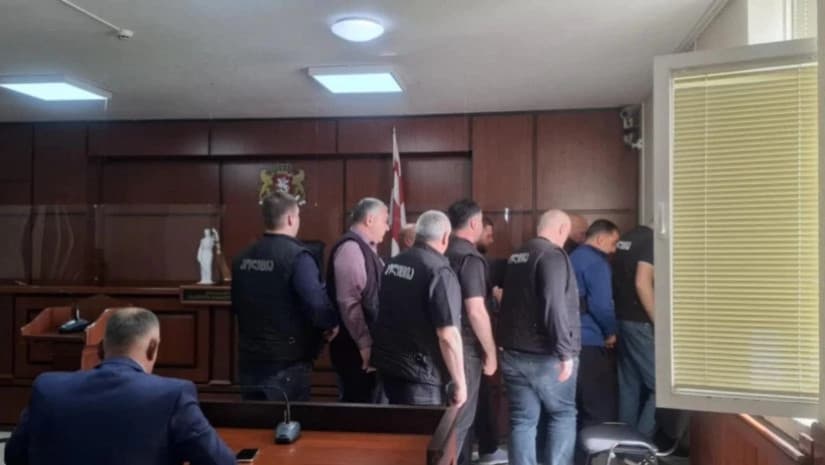 The miners from Chiatura - Merab Saralidze, Giorgi Neparidze, Temo Gvelesiani and Achiko Chumburidze - were arrested on 28 April 2025