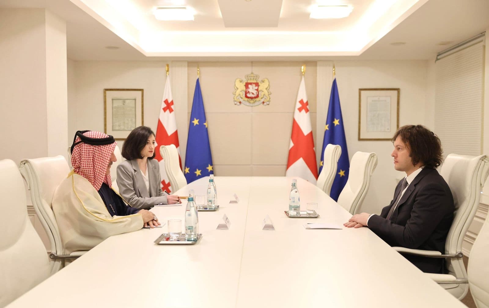 Kobakhidze congratulated the ambassador on the start of his diplomatic mission