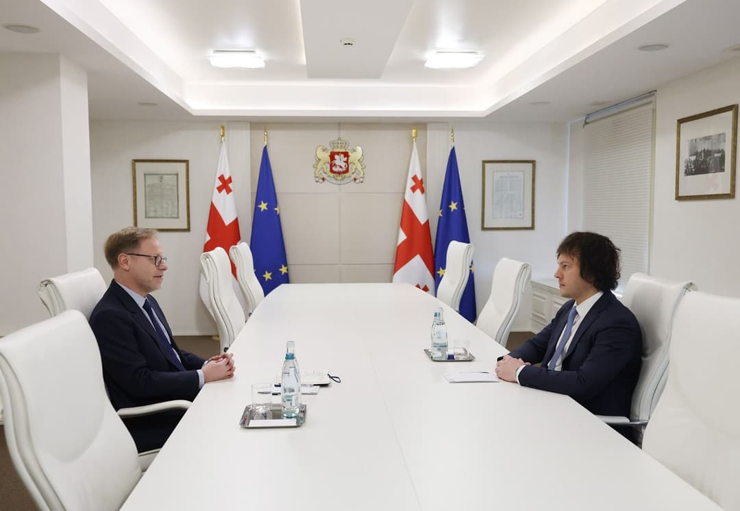 Georgia’s PM meets French ambassador to discuss bilateral ties