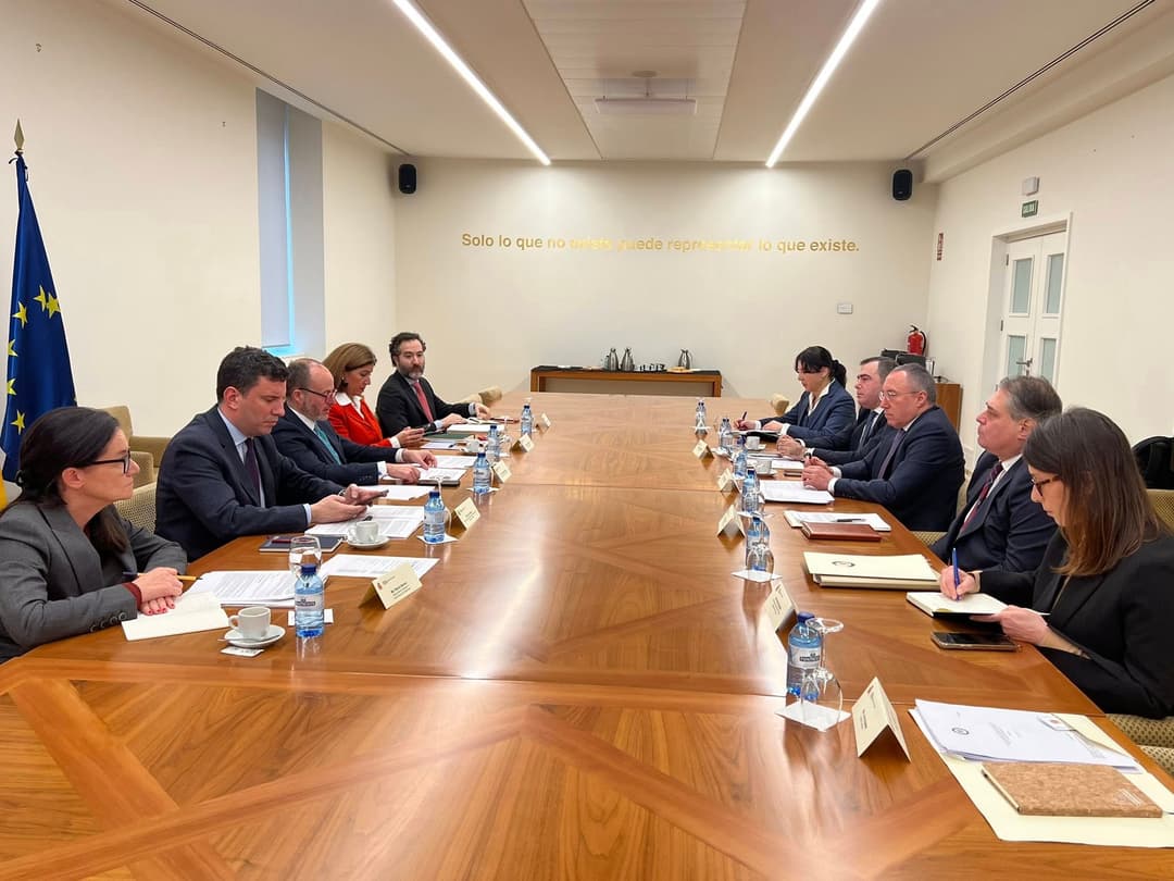 მადრიდში, საქართველოსა და ესპანეთის საგარეო საქმეთა სამინისტროებს შორის პოლიტიკური კონსულტაციების მორიგი რაუნდი გაიმართა