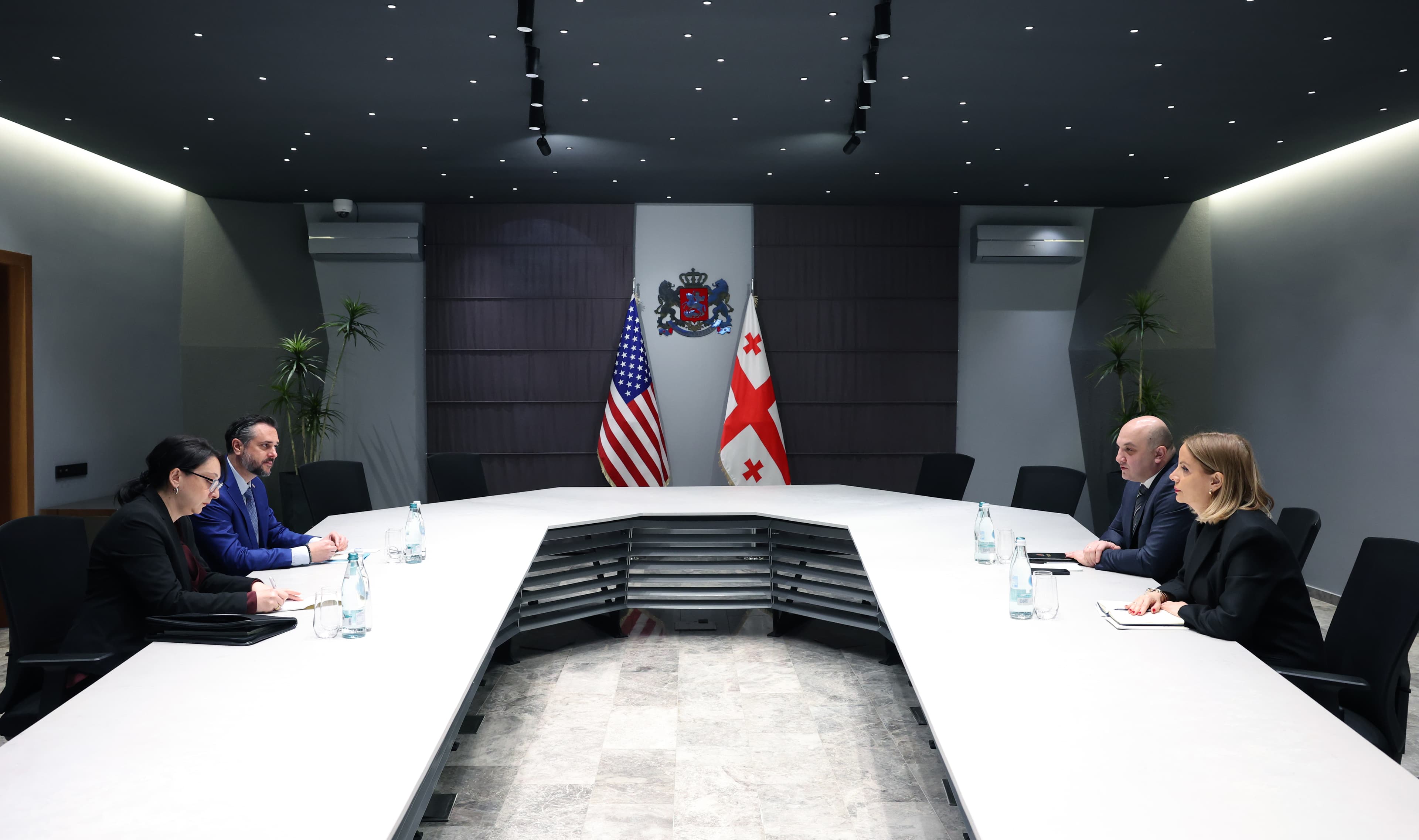 The meeting focused on current and future issues related to bilateral police cooperation, the MIA press office said