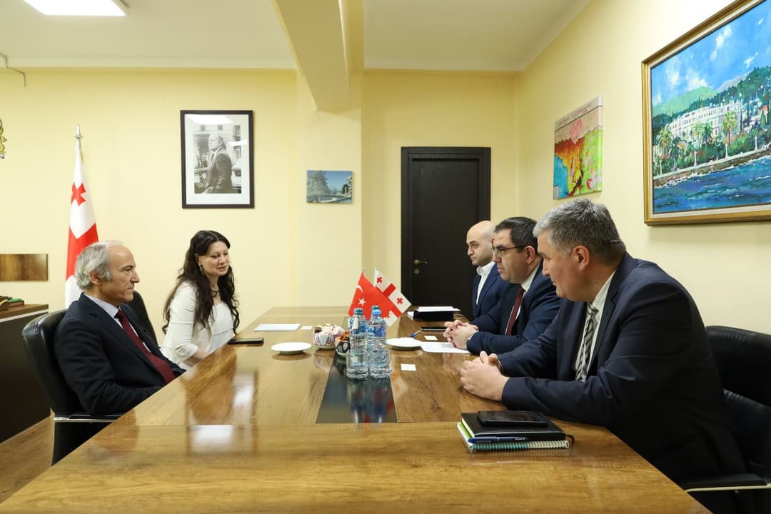 აფხაზეთის ფინანსთა და ეკონომიკის მინისტრი თურქეთის თანამშრომლობისა და კოორდინაციის სააგენტოს თბილისის საკოორდინაციო ოფისის კოორდინატორს შეხვდა