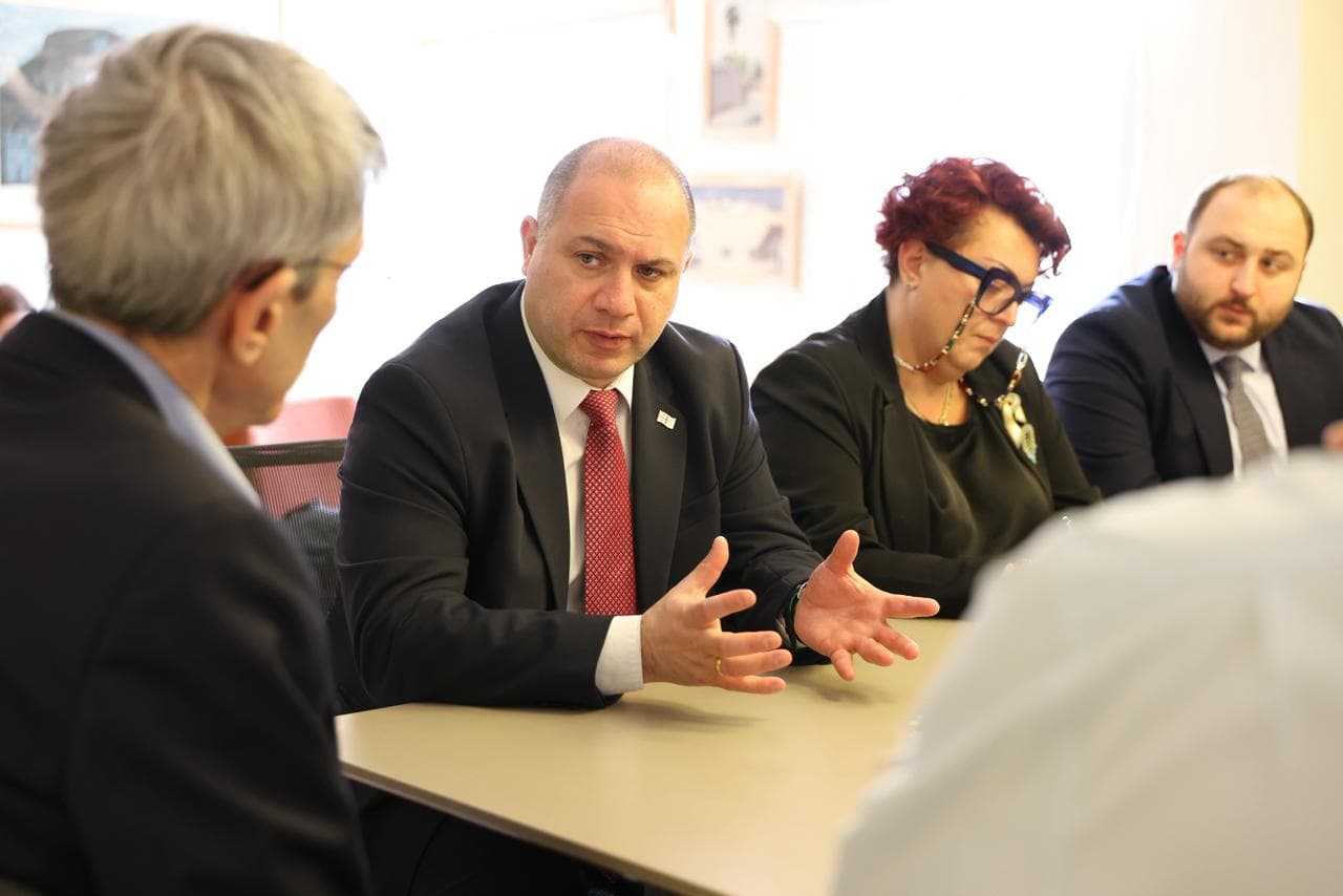 გივი მიქანაძე იერუსალიმის ებრაულ უნივერსიტეტს ეწვია, სადაც წელს შოთა რუსთაველის სახელობის ქართველოლოგიის ცენტრი გაიხსნება