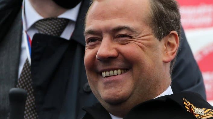 Russia could deploy nuclear weapons if national survival threatened, Medvedev 