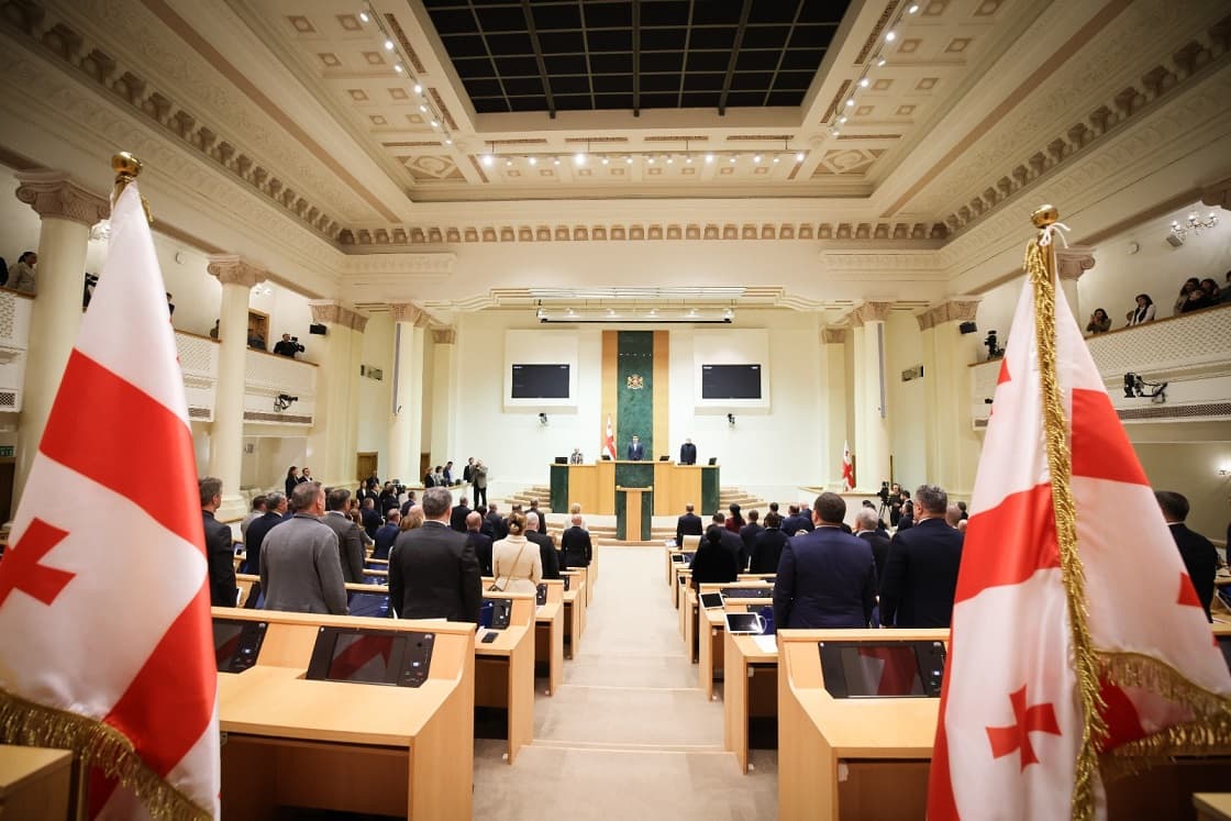 Georgia’s spring parliamentary session opens with national anthem