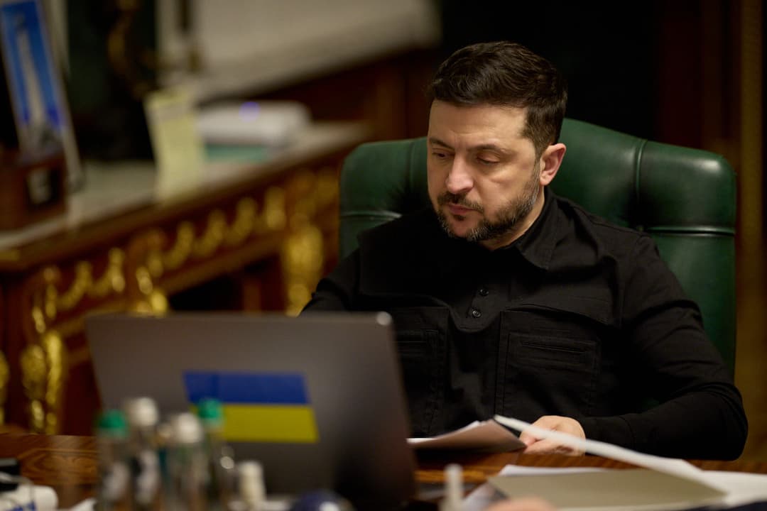 Zelenskyy orders personnel changes in air force units defending against shahed drones
