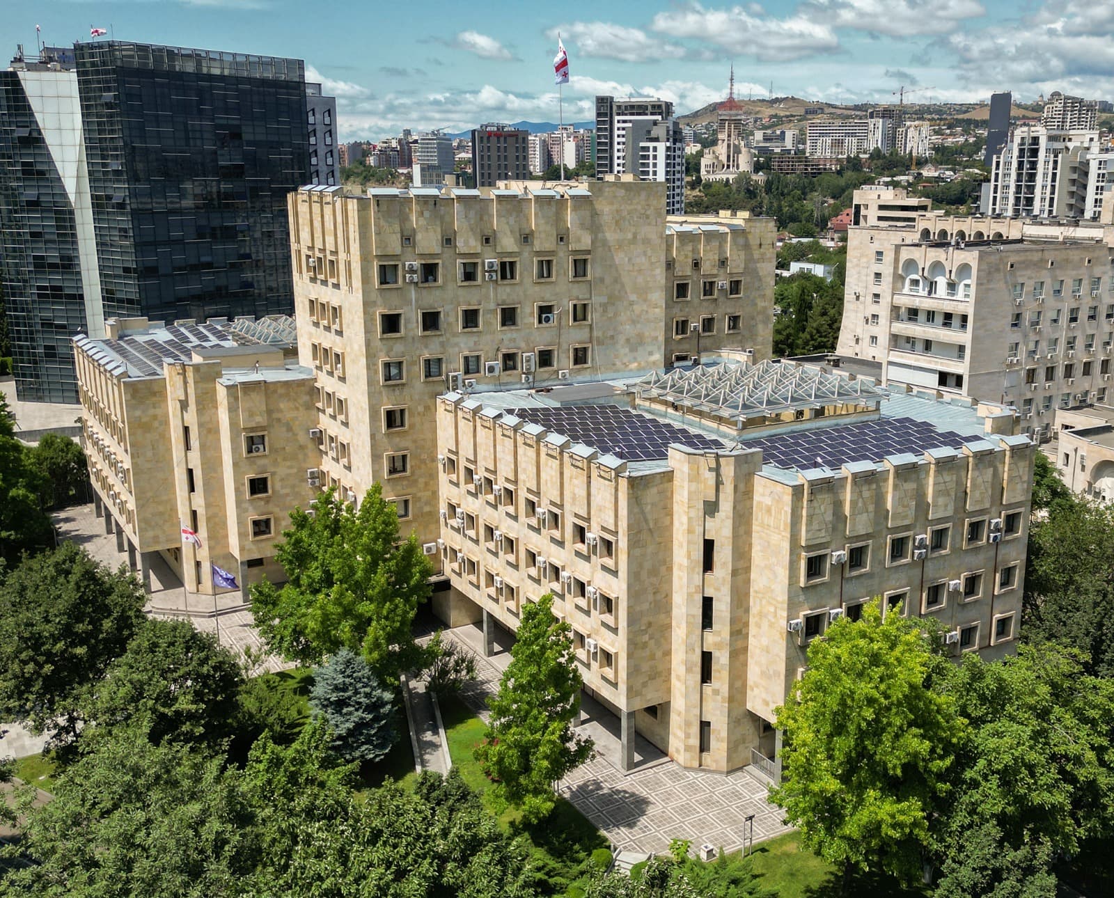 All ten defendants have been charged under Articles 180 (fraud) and 194 (money laundering) of Georgia’s Criminal Code, offenses that carry prison sentences ranging from nine to 12 years