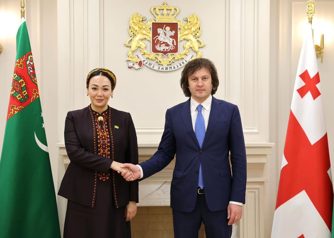 ირაკლი კობახიძე თურქმენეთის მეჯლისის თავმჯდომარეს შეხვდა