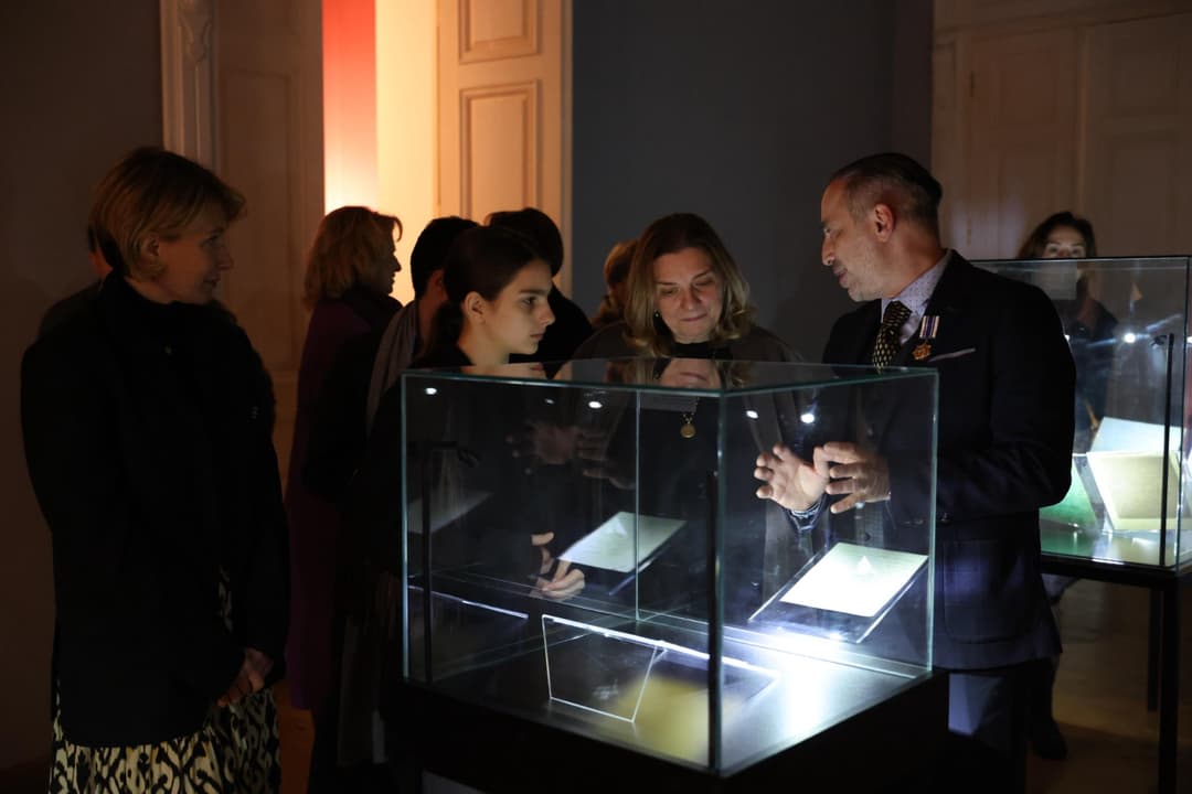 First Lady visits ‘returned treasures’ exhibition at the Georgian National Museum of Fine Arts