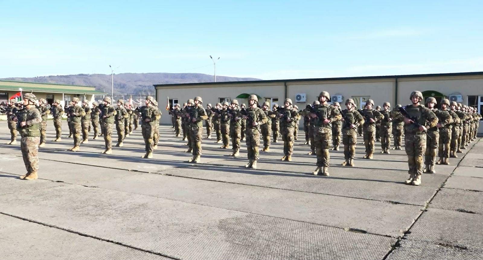 წვევამდელებმა სამხედრო ფიცი დადეს