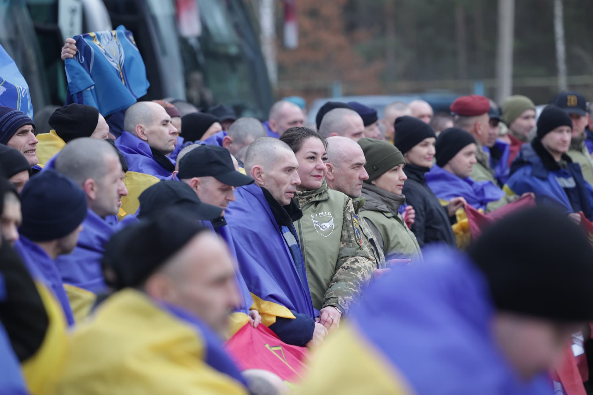 <p><span style="color: rgb(0, 0, 0)">&nbsp;Ukraine has secured the release of 300 servicememebers from Russian captivity during the second stage of a prisoner exchange agreed in Geneva, Ukrainian authorities said.</span></p><p><span style="color: rgb(0, 0, 0)">Those released include members of the Ground Forces, Air Assault Forces, Navy, Air Force, and Unmanned Systems Forces, as well as personnel from the National Guard, State Border Guard Service and State Special Transport Service.</span></p><p><span style="color: rgb(0, 0, 0)">The group includes soldiers, sergeants and officers aged between 26 and 60. Among them are defenders who fought on the Donetsk, Luhansk, Kharkiv, Zaporizhzhia and Kherson fronts, including participants in the defense of Mariupol. Two civilians were also returned.</span></p><p><span style="color: rgb(0, 0, 0)">The exchange follows the first phase of the deal on March 5-6, when 200 Ukrainian servicemembers were released as part of a planned 500-for-500 swap between Ukraine and Russia.</span></p><p><br></p>