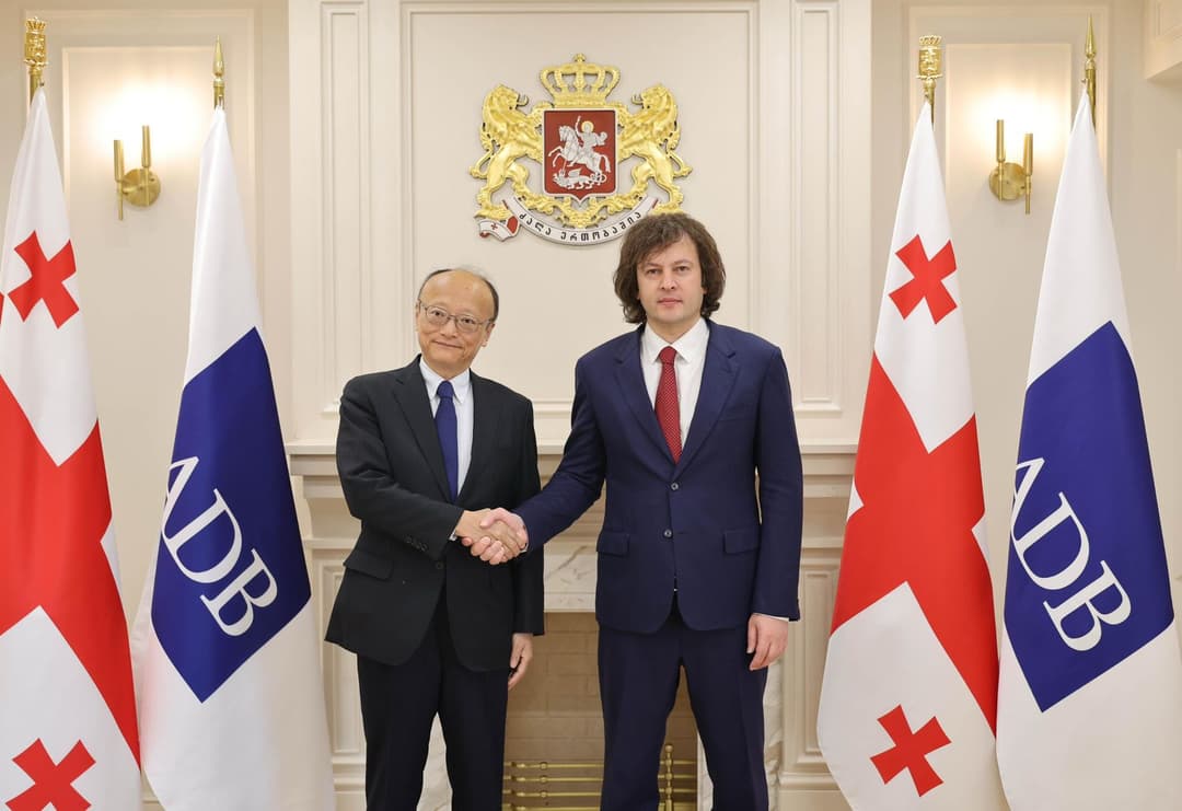 PM Kobakhidze meets ADB President to discuss ongoing economic cooperation