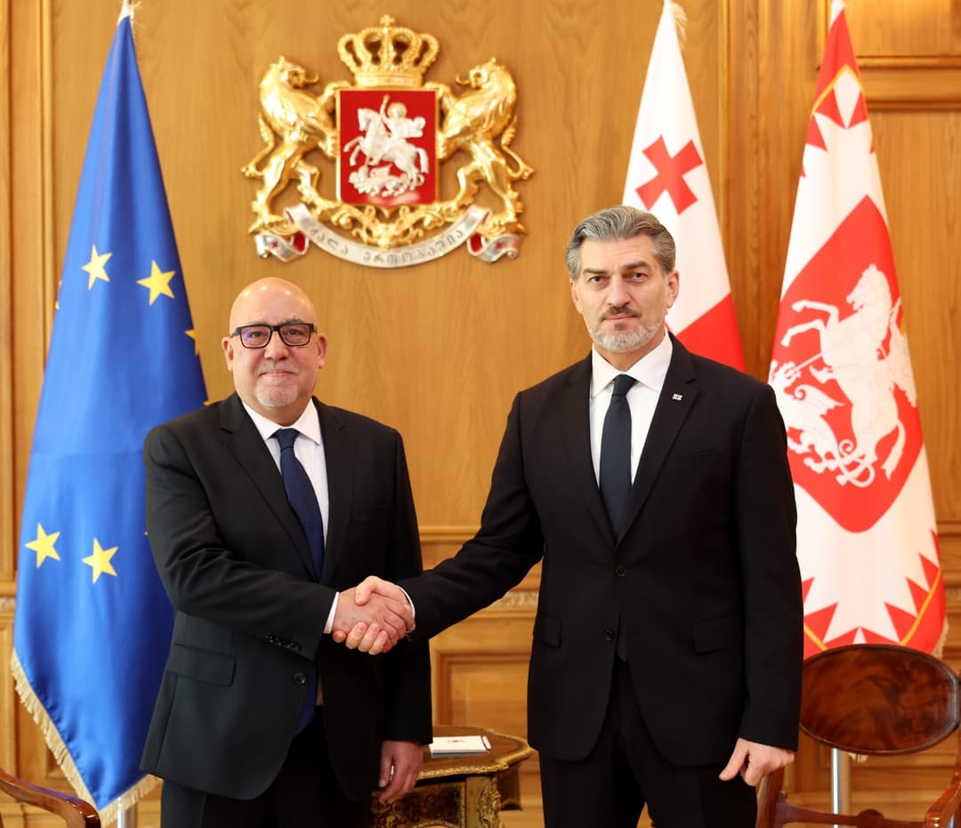 President Kavelashvili bids farewell to Turkish Ambassador Ali Kaan Orbay in Tbilisi