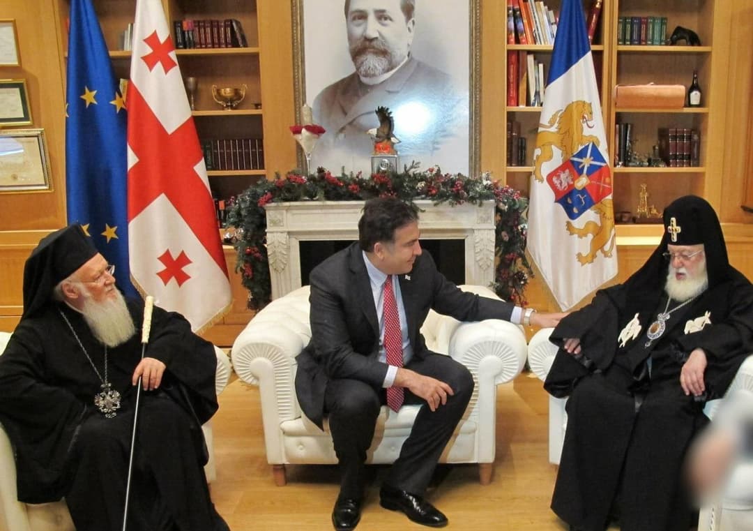 Ex-Pres Saakashvili: Patriarch Ilia II’s legacy outweighs any criticism