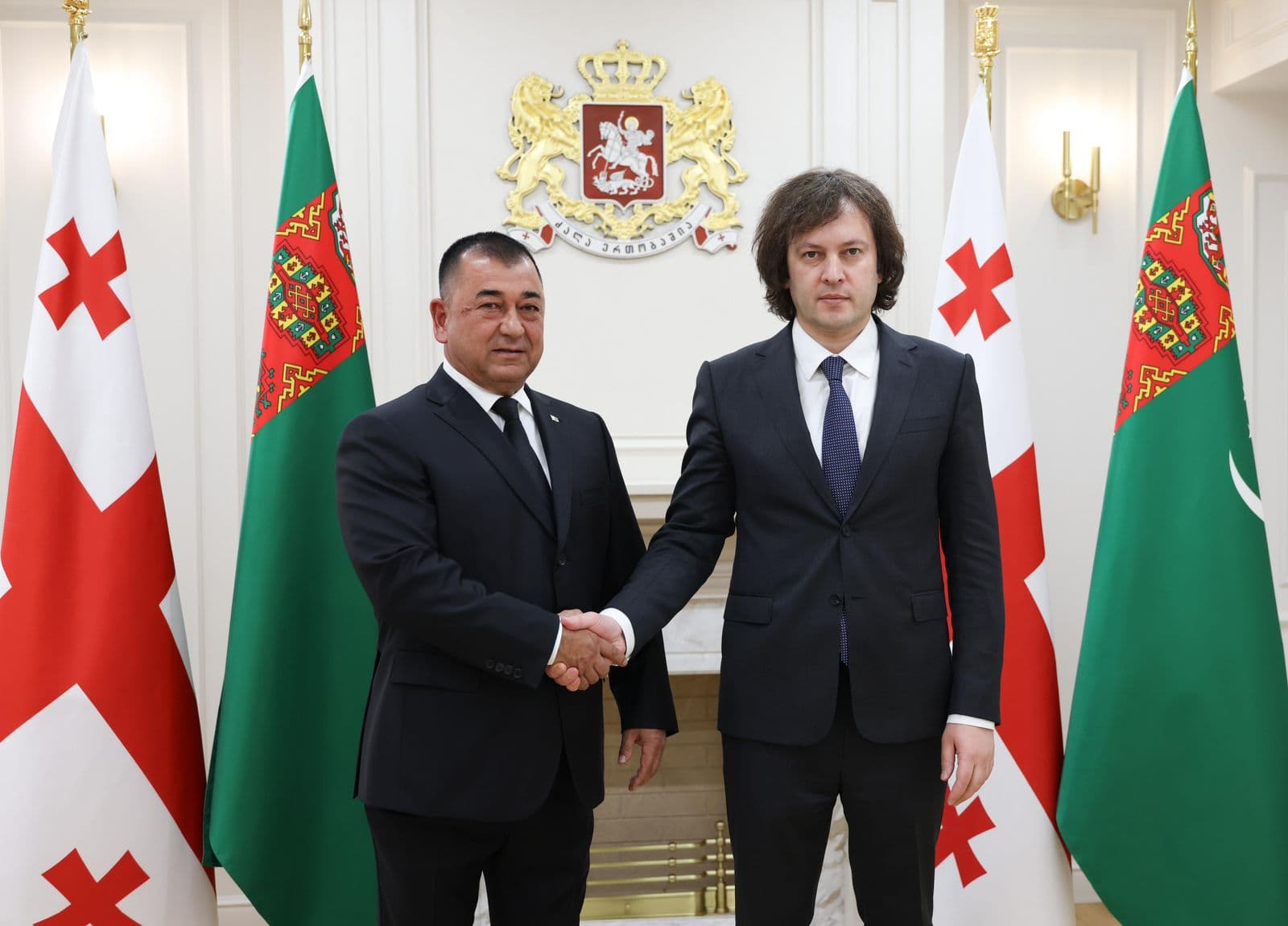 Georgian PM meets Turkmenistan deputy PM to discuss bilateral cooperation