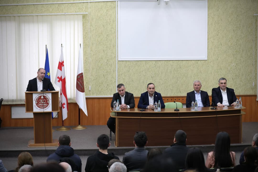 გივი მიქანაძემ თელავის სახელმწიფო უნივერსიტეტის აკადემიურ პერსონალს რეფორმის ძირითადი მიმართულებები გააცნო