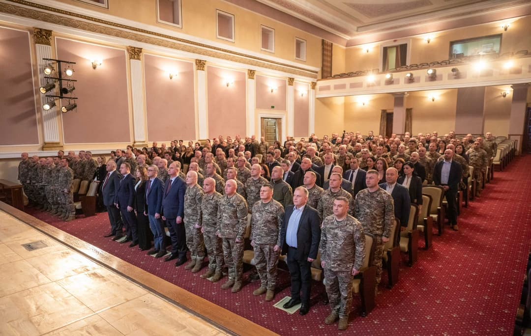 სამხედრო გაწვევისა და რეკრუტირების ეროვნული სააგენტოს დაარსების დღისადმი მიძღვნილი ღონისძიება გაიმართა