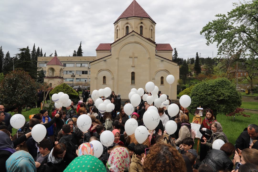 თერჯოლის მუნიციპალიტეტის მერი საქართველოს კათოლიკოს-პატრიარქის ხსოვნისადმი მიძღვნილ ღონისძიებას დაესწრო