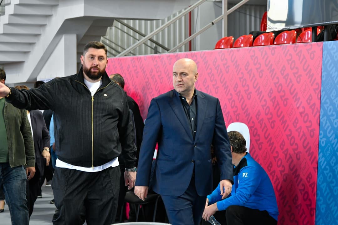 სულხან თამაზაშვილი ბათუმში ძალოსნობის ევროპის ჩემპიონატის მოსამზადებელ სამუშაოებს გაეცნო