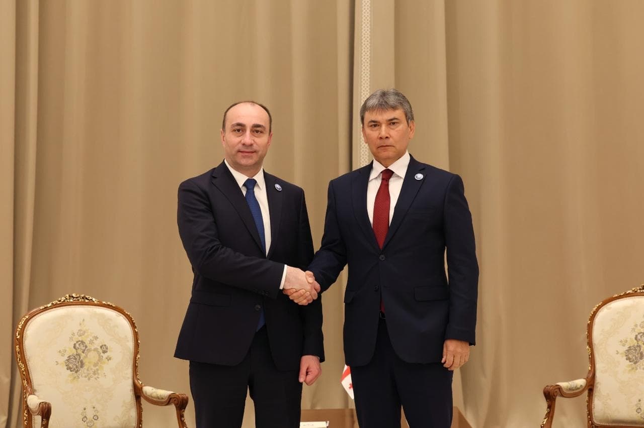 გეკა გელაძე უზბეკეთის რესპუბლიკის ეროვნული გვარდიის მეთაურს შეხვდა
