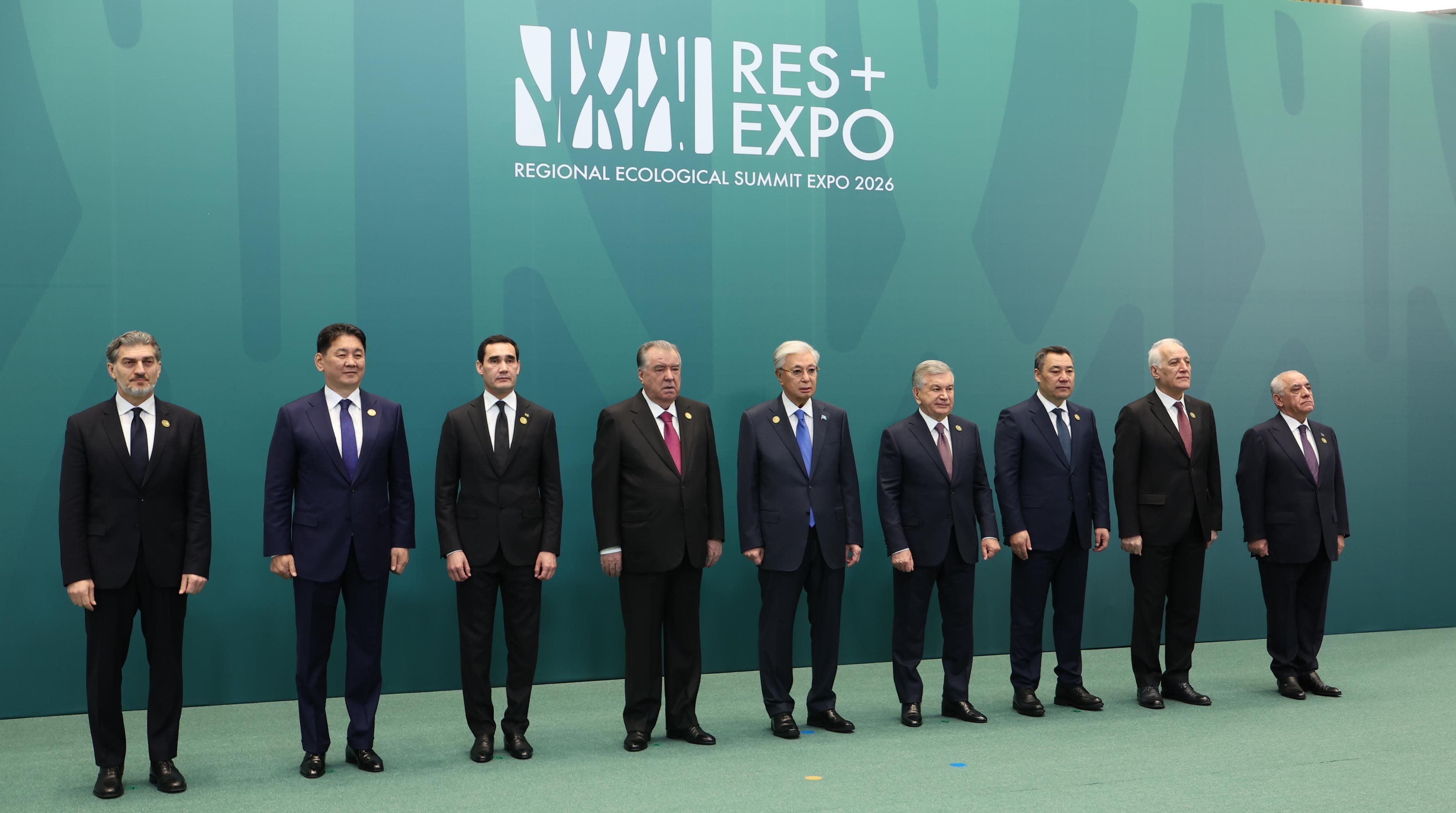 The leaders were hosted by Kassym-Jomart Tokayev, the President of Kazakhstan