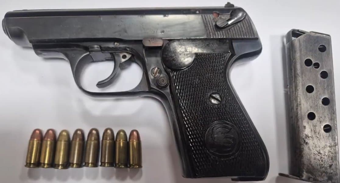 Authorities said searches of suspects’ homes, personal belongings and auxiliary premises led to the seizure of multiple firearms of various models, ammunition and an explosive device