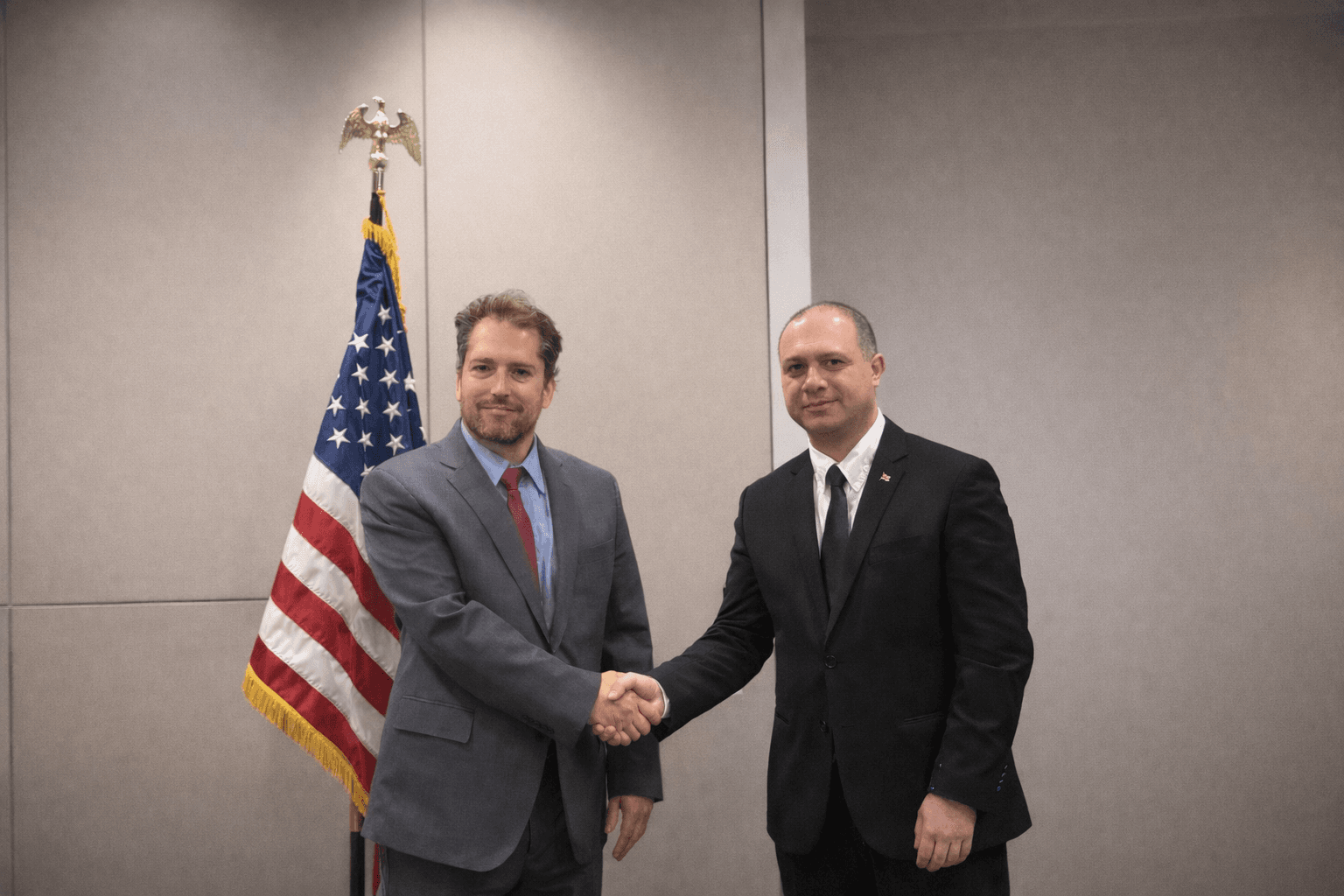 გივი მიქანაძე აშშ-ის სახელმწიფო დეპარტამენტის განათლებისა და კულტურის საქმეთა ბიუროს ხელმძღვანელს შეხვდა