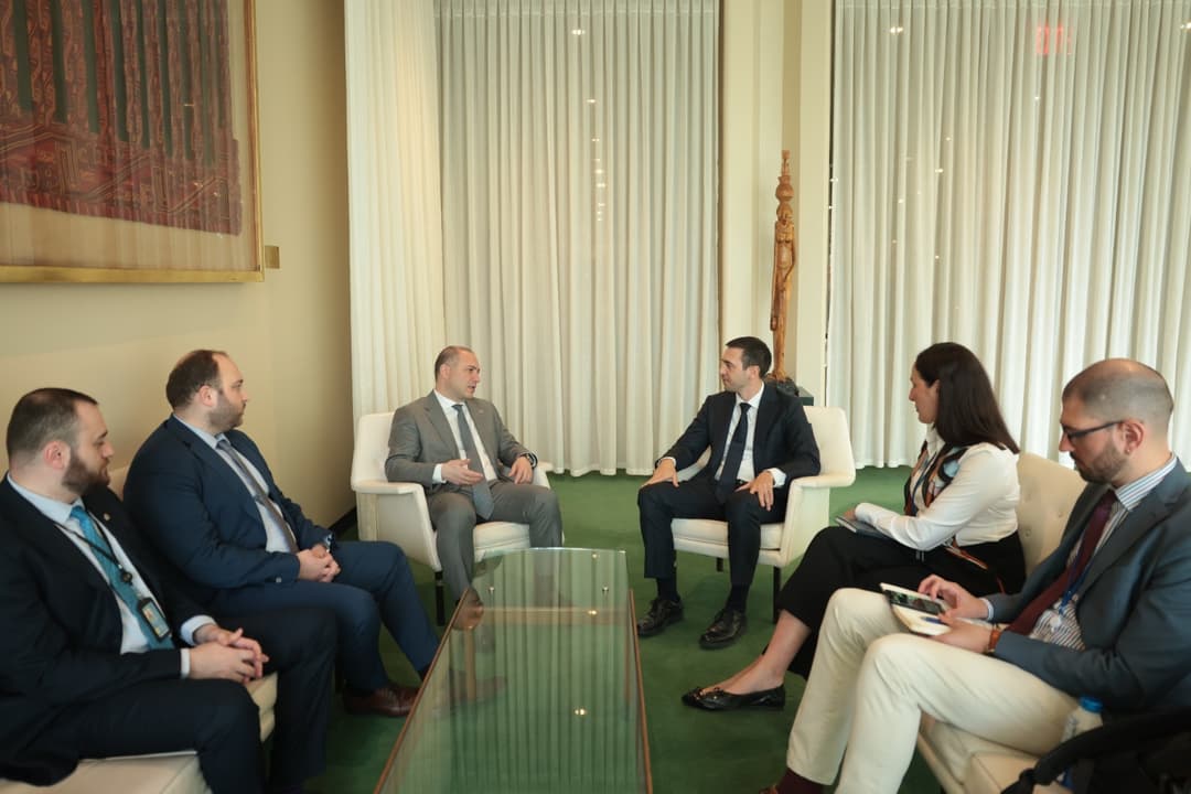 გივი მიქანაძე სერბეთის რესპუბლიკის ახალგაზრდობის მინისტრის მოადგილეს შეხვდა