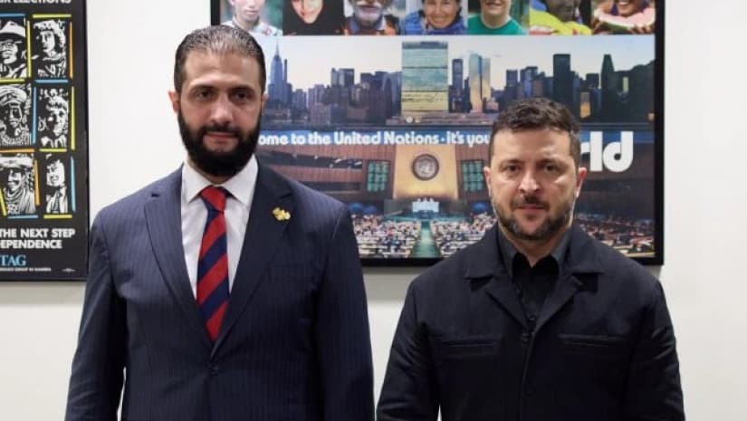 ზელენსკი სირიის პრეზიდენტს შეხვდა - მხარეები უსაფრთხოებისა და ეკონომიკის სფეროებში მუშაობაზე შეთანხმდნენ