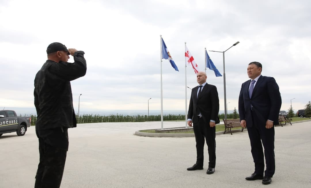შსს-ს დანაყოფს ყაზახეთის რესპუბლიკის დელეგაცია ეწვია
