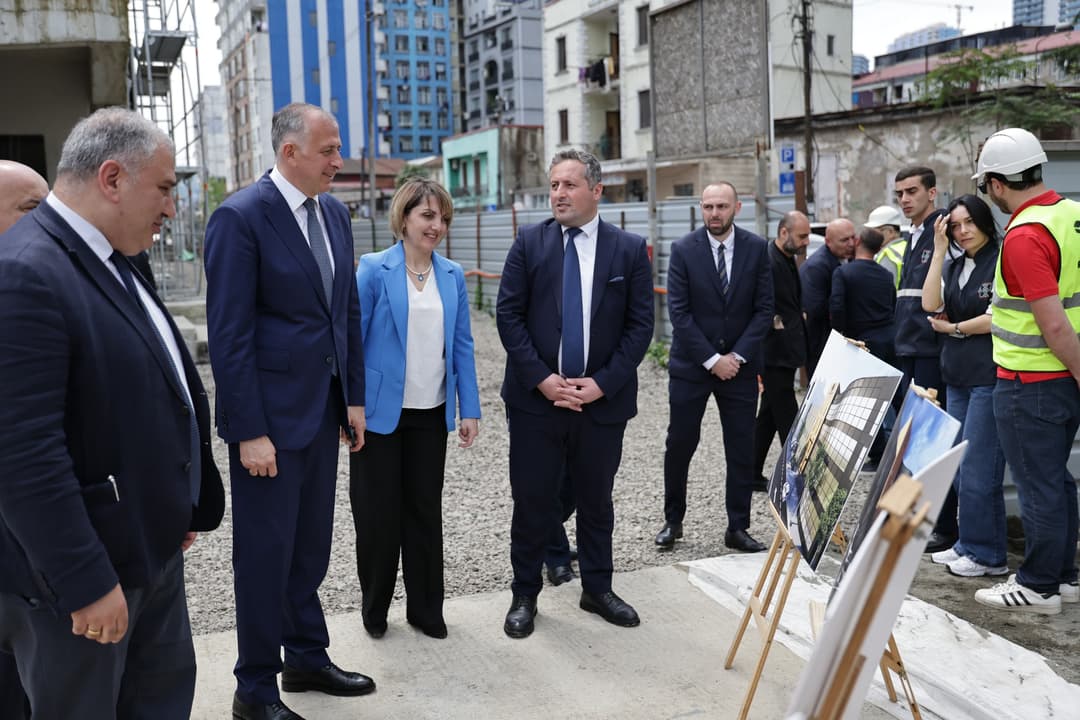 ზურაბ პატარაძე ბათუმში სამედიცინო ინფრასტრუქტურული პროექტის მიმდინარეობას გაეცნო