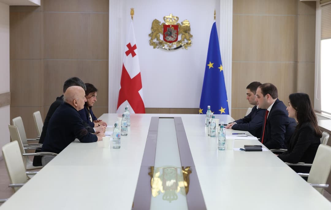 ლევან ჟორჟოლიანი წმინდა საყდრის დესპანს შეხვდა