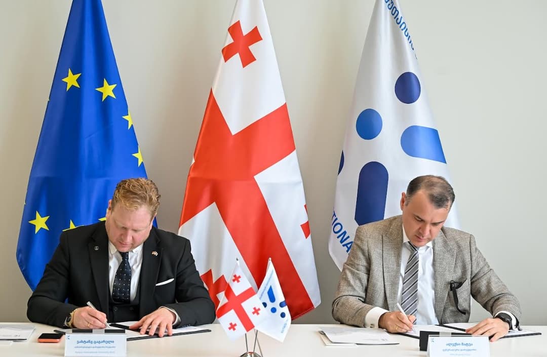 ქუთაისის საერთაშორისო უნივერსიტეტსა და პროკრედიტ ბანკს შორის თანამშრომლობის მემორანდუმი გაფორმდა