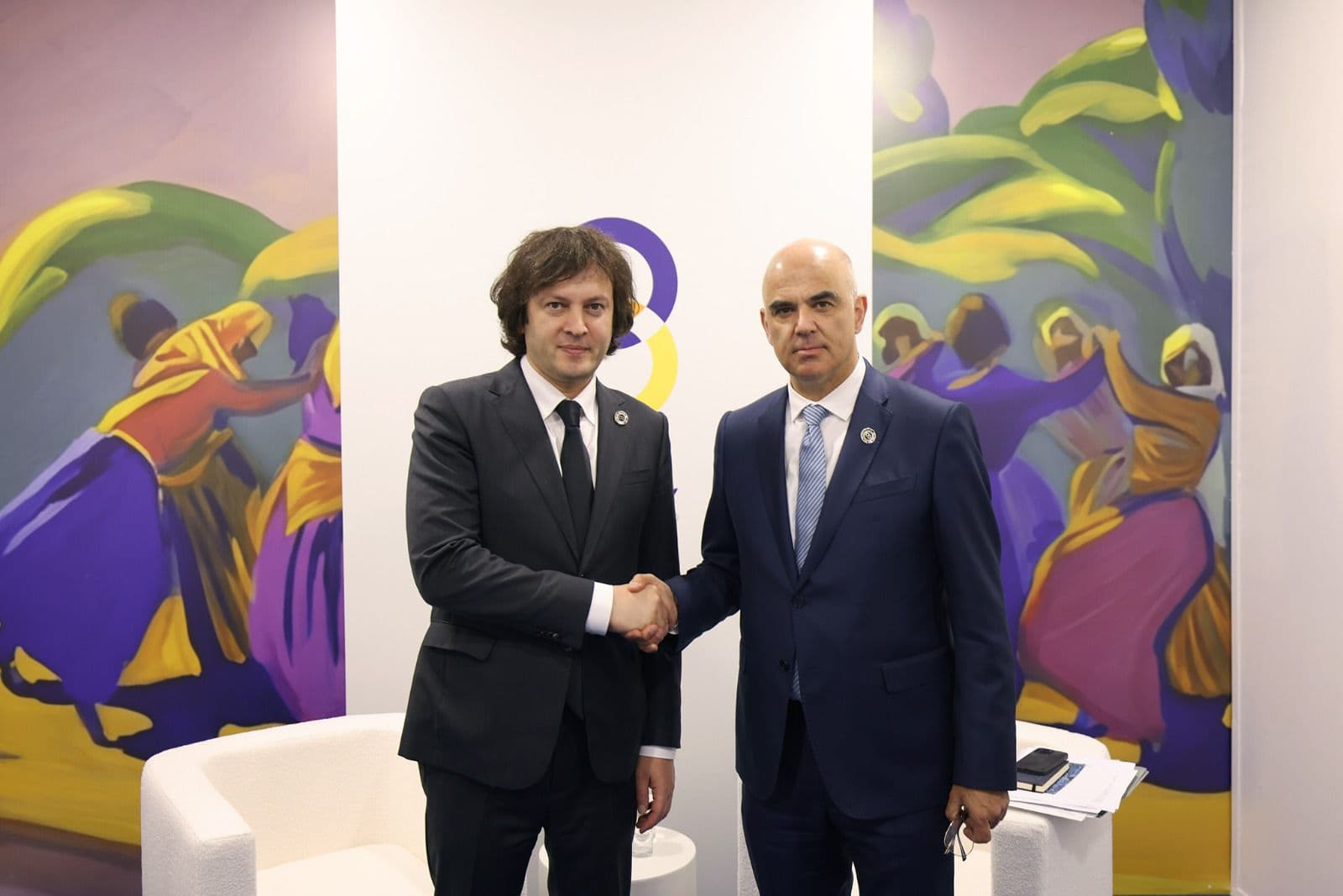 PM Kobakhidze meets Council of Europe secretary general Berset