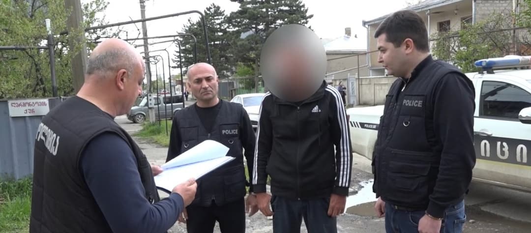 Georgian police arrest man accused of abusing disabled minor, threatening wife with knife