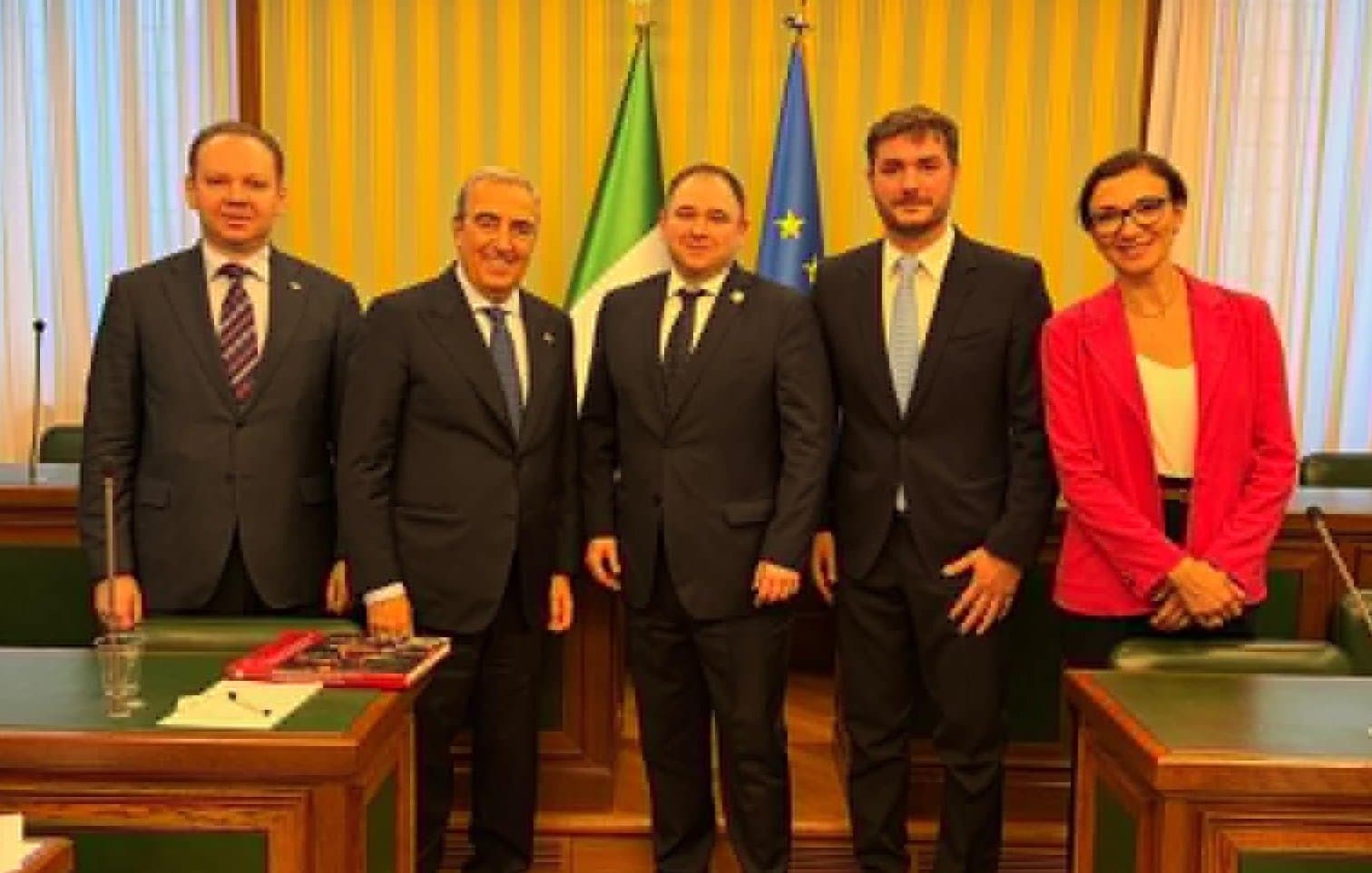 Georgian parliamentary delegation discusses security and EU ties during Italy visit