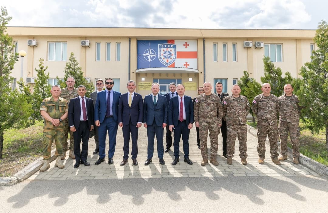 ნატოს გენერალური მდივნის სპეციალური  წარმომადგენელი JTEC-ში იმყოფებოდა