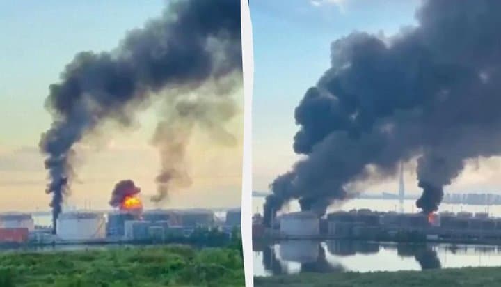 Ukraine struck oil terminal and military sites deep inside Russia, Zelenskyy