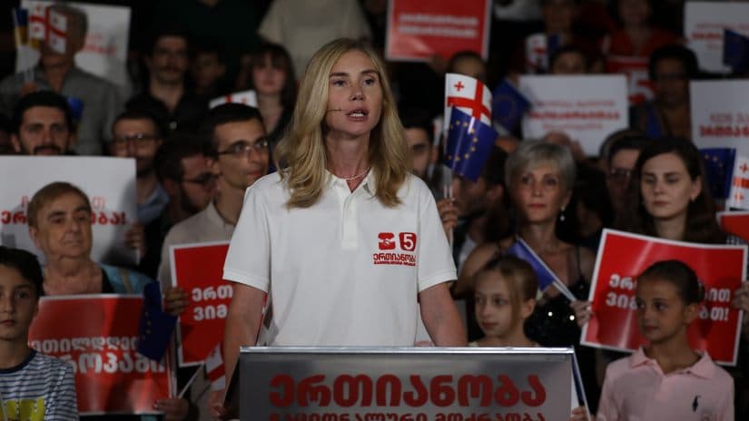 Opposition United National Movement announces its election list