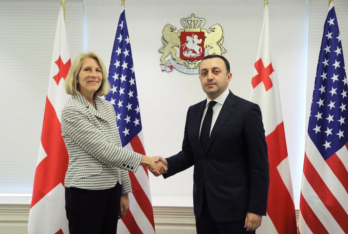 ირაკლი ღარიბაშვილი ევროპისა და ევრაზიის საკითხებში აშშ-ის სახელმწიფო მდივნის თანაშემწეს შეხვდა