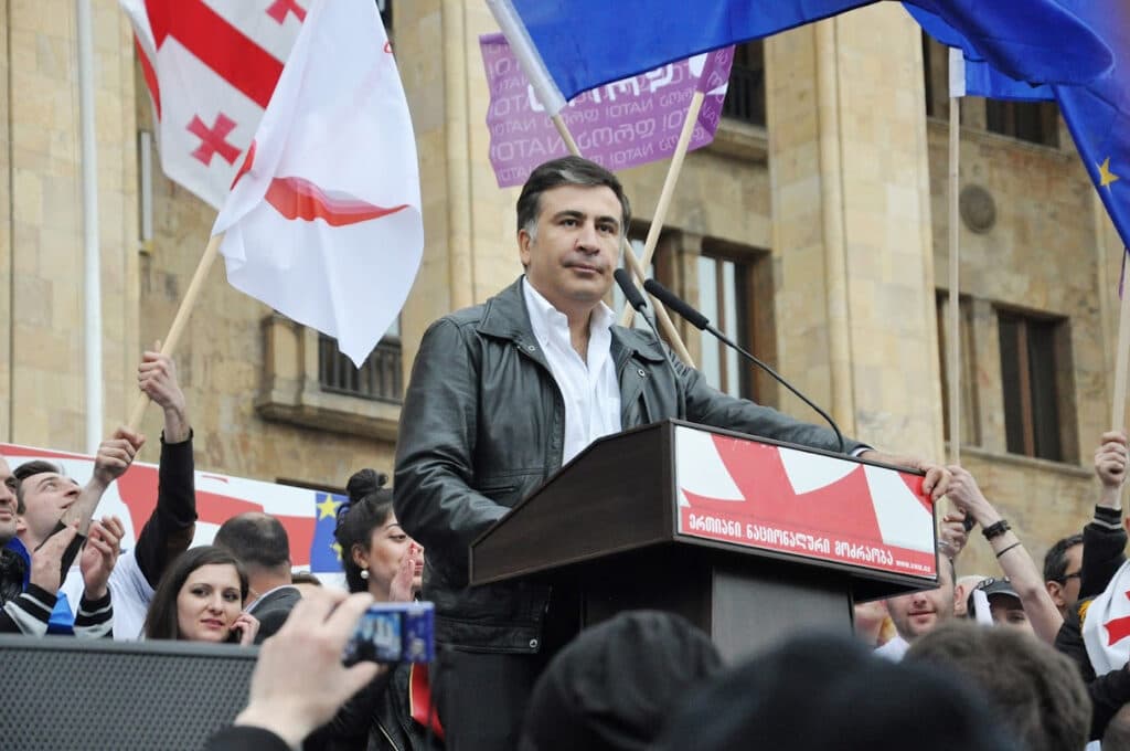 მიხეილ სააკაშვილი – მთავარი ჩვენი სამშობლოს გათავისუფლებაა, ბოლოს და ბოლოს რას ვითხოვთ ისეთს, რასაც არ ვიმსახურებთ