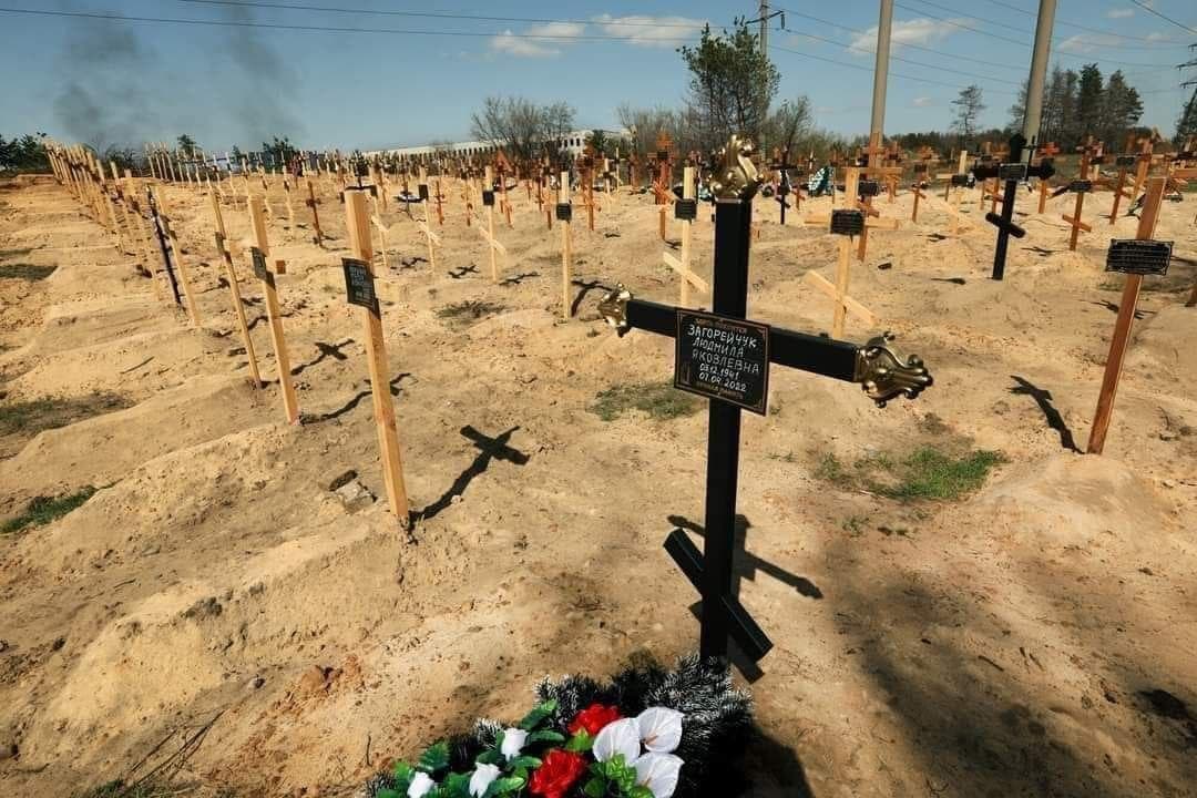 400-ზე მეტი საფლავი – სევეროდონეცკში ახალი სასაფლაო გაჩნდა