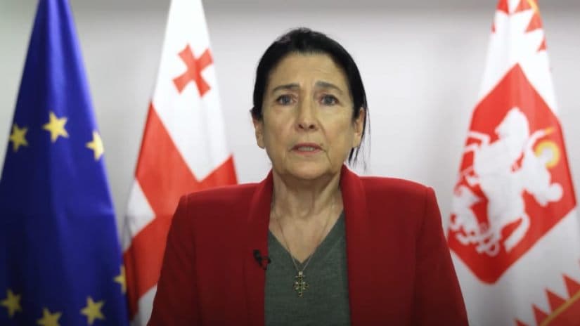 Zourabichvili sends letter to European leaders, calls for ‘immediate action’ on Georgia’s political crisis