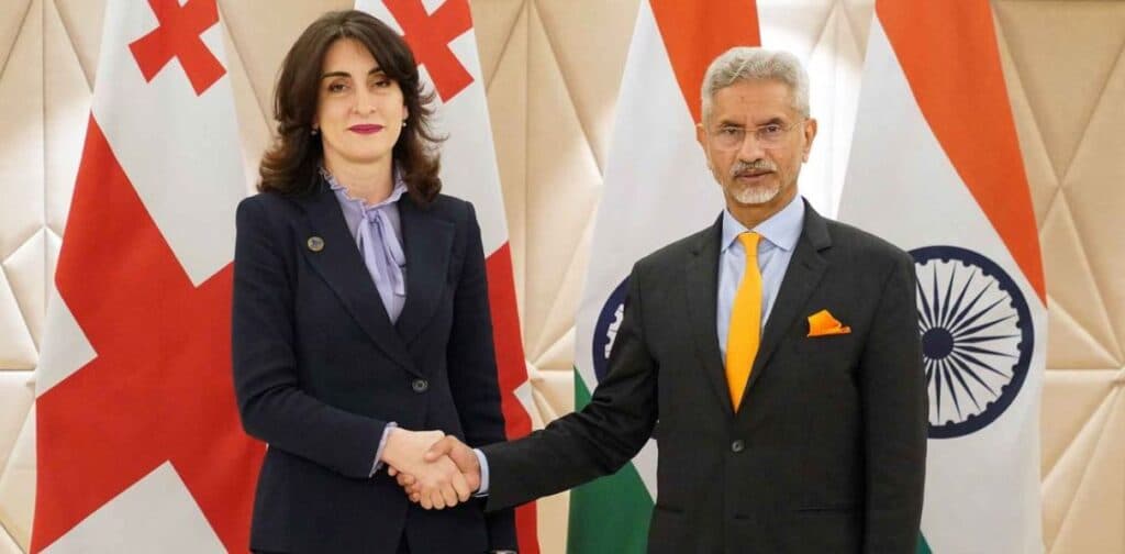 Georgian, Indian FMs discuss ‘growing dynamics’ of bilateral cooperation, prospects for free trade