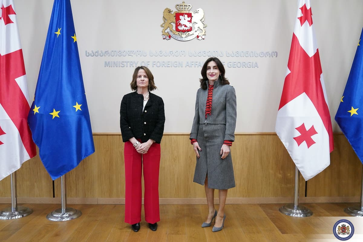 US Embassy: Ambassador Dunnigan discussed steps with Georgia FM how Tbilisi can improve ties with Washington